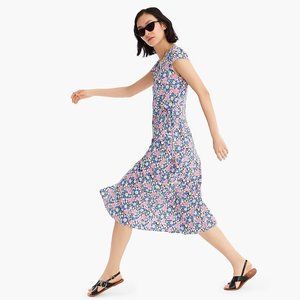 NWT J. Crew floral wrap dress